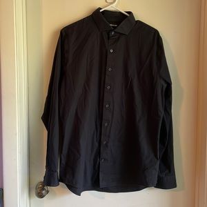 Black dress shirt